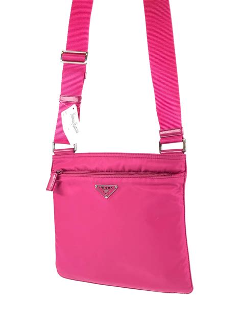 prada nylon bucket bag pink|prada nylon crossbody camera bag.